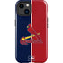 MLB St. Louis Cardinals Split iPhone 15 Impact Case